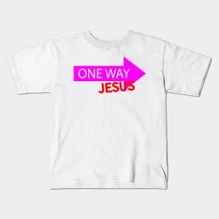 One Way. Jesus Kids T-Shirt